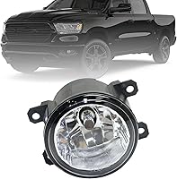 Vista 1 de Conjunto de Luz Antiniebla para Dodge Ram 1500 2019 2020 2021 2022 – Compatible con el lado del conductor o el lado del pasajero – Luz Antiniebla
