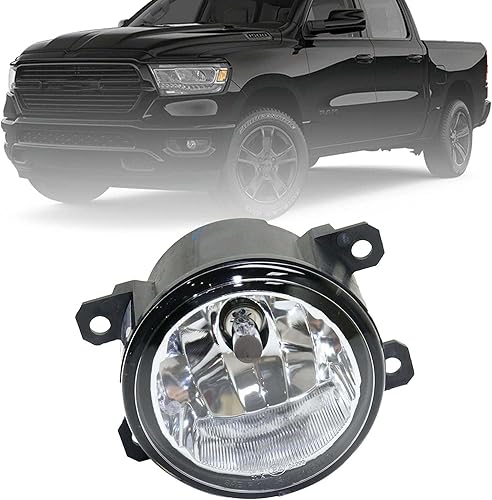 Conjunto de luz antiniebla Dodge Ram 1500 2019 2020 2021 2022  Compatible con el lado del conductor o el lado del pasajero  Luz antiniebla halógena