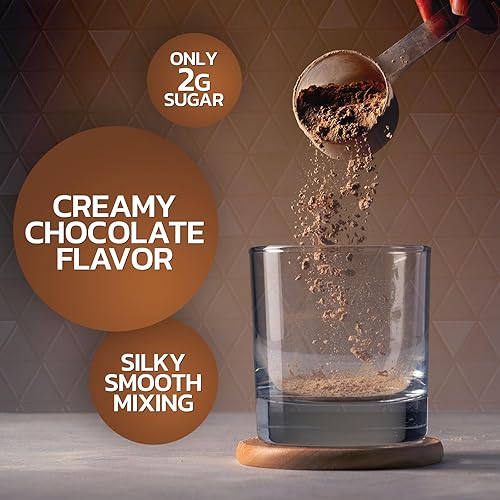 Miniatura 6 de Nature's Premium - Proteína en polvo 100% de suero de leche, 0.85 oz de proteína, chocolate doble rico, proteína aislada de suero avanzada, apoyo