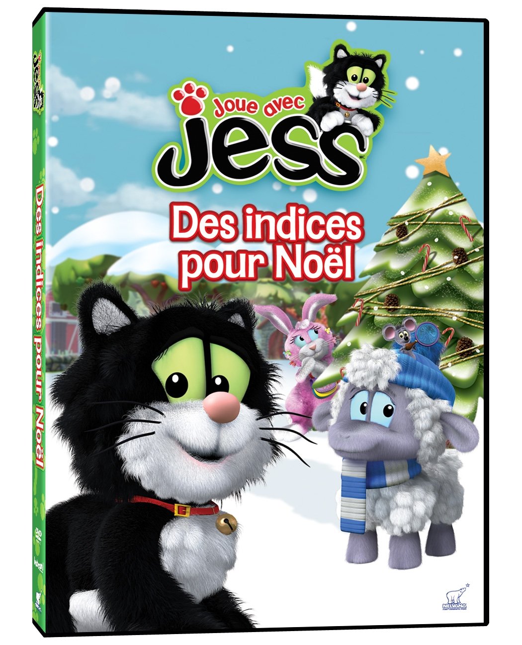 Joue avec Jess - Des indices pour Noël (Bilingual) [DVD]