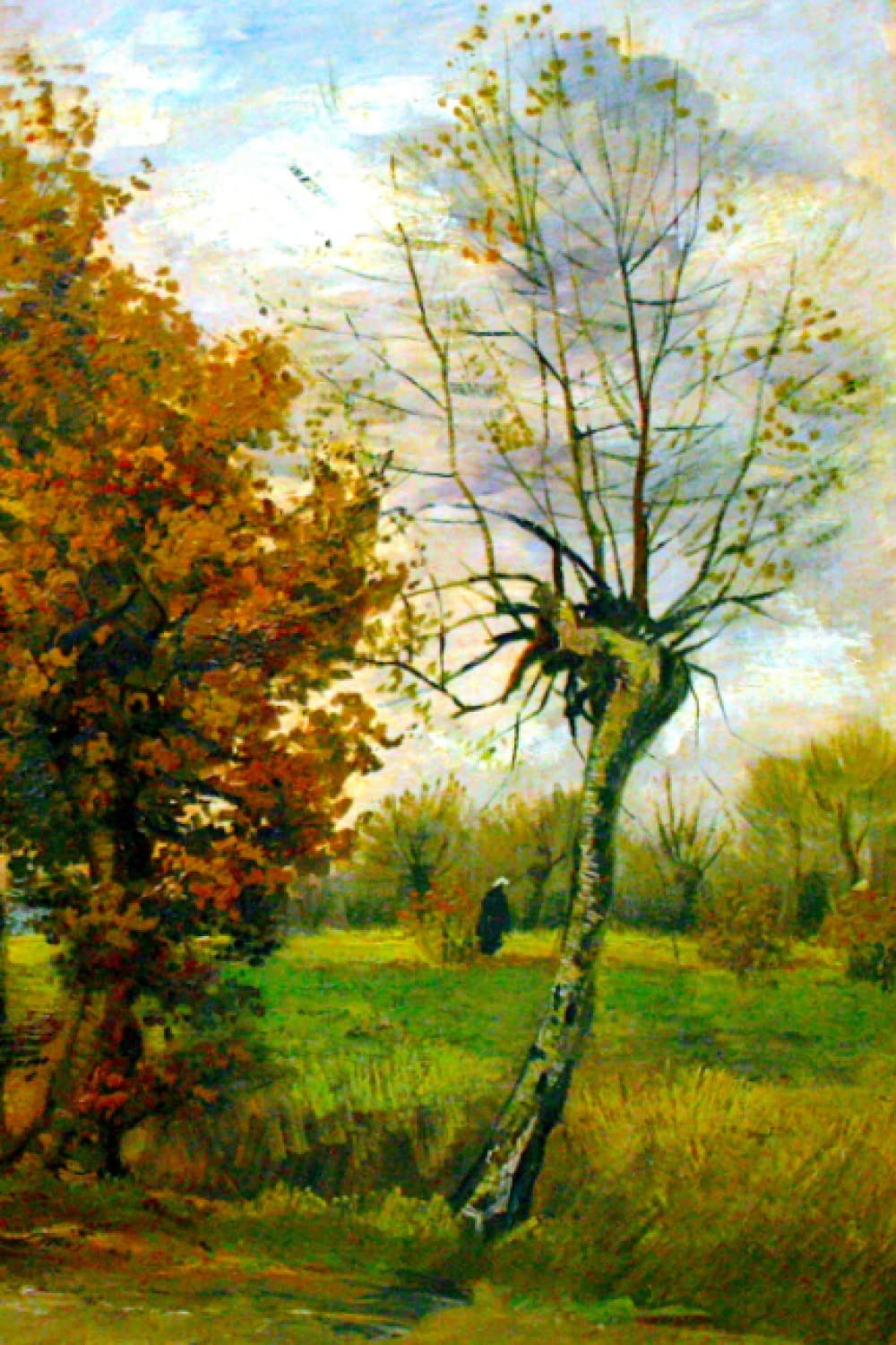 Carnet Van Gogh Autumn Landscape l Finies les pages blanches, notez tout