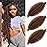Afro Twist Hair 24 Inch 3 Packs, Springy Afro Twist Hair Pre Fluffed Spring Twist Hair Pre Stretched Wrapping Hair for Soft Locs Hair Extensions (24 Inch (Pack of 3), 30)