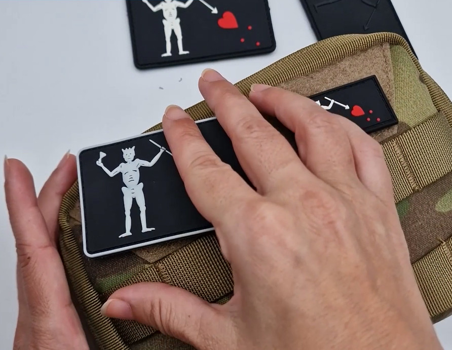 Amazon.com: Blackbeard Pirate Edward Teach PVC Patch - Subdued