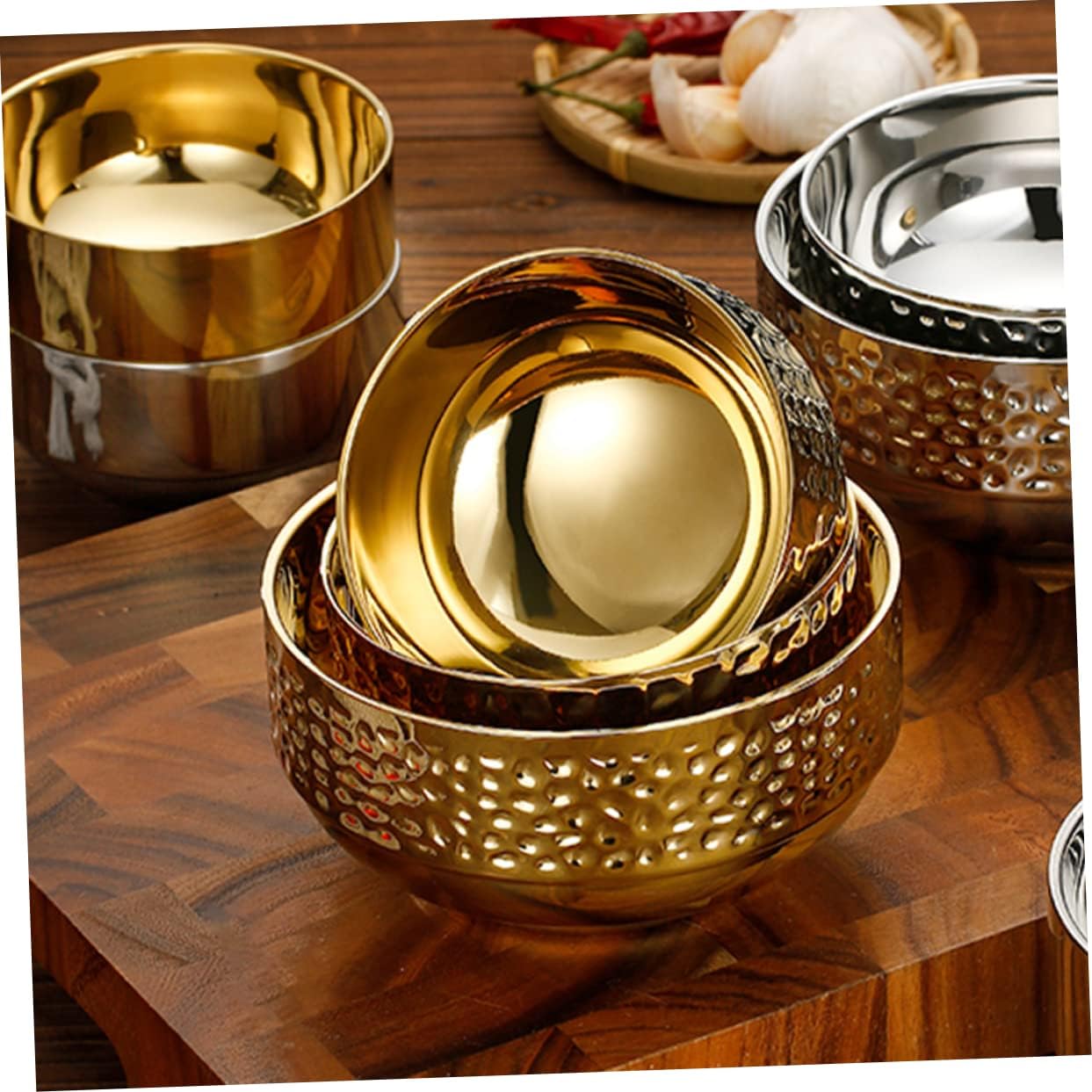 キズが目立ちにくい ステンレスボウル&プレート6点セット キッチンボウル 調理器具【016P045】 | 新潟県三条市 | ふるさと納税サイト「さとふる」  NUOLUX 5個 ステンレスボウル み fruit 食事 マイル プレート 小鉢 料理を提供するタコスバー 大きな金属製ミキシング