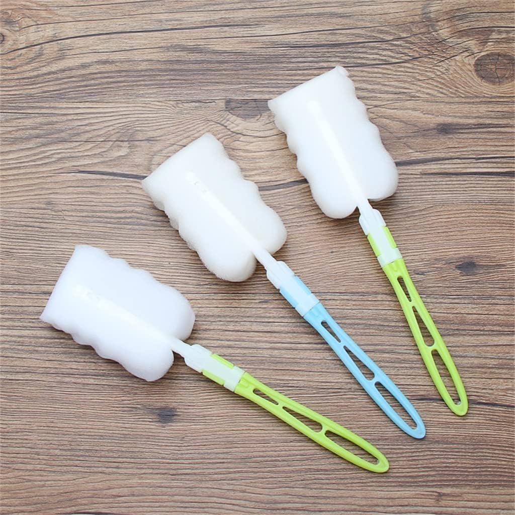 Milk Feeding Bottle Sponge Brush Nipple Cleaning Cup Scrubber Cleaner Tool