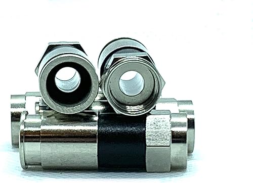 Miniatura 3 de Perfect Vision Ridgeloc Rg6 Conector de cable coaxial de compresión tipo F hembra 50 unids Directv aprobado PV6UE