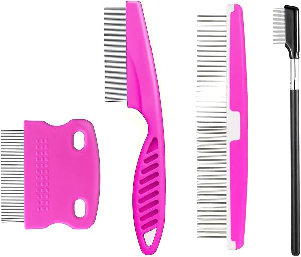 Jigfew Multi-Function Pet Comb Set for Grooming