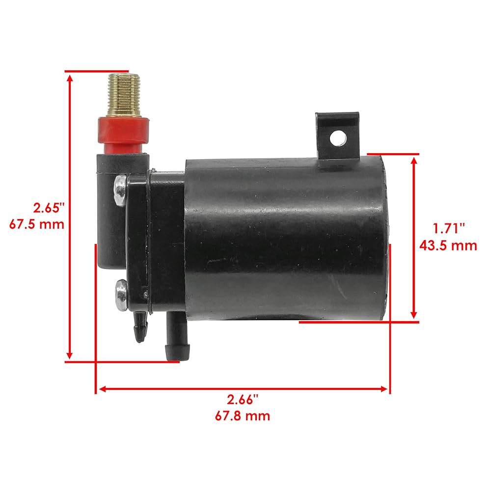 Caltric Fuel Primer Choke Solenoid Compatible With Omc