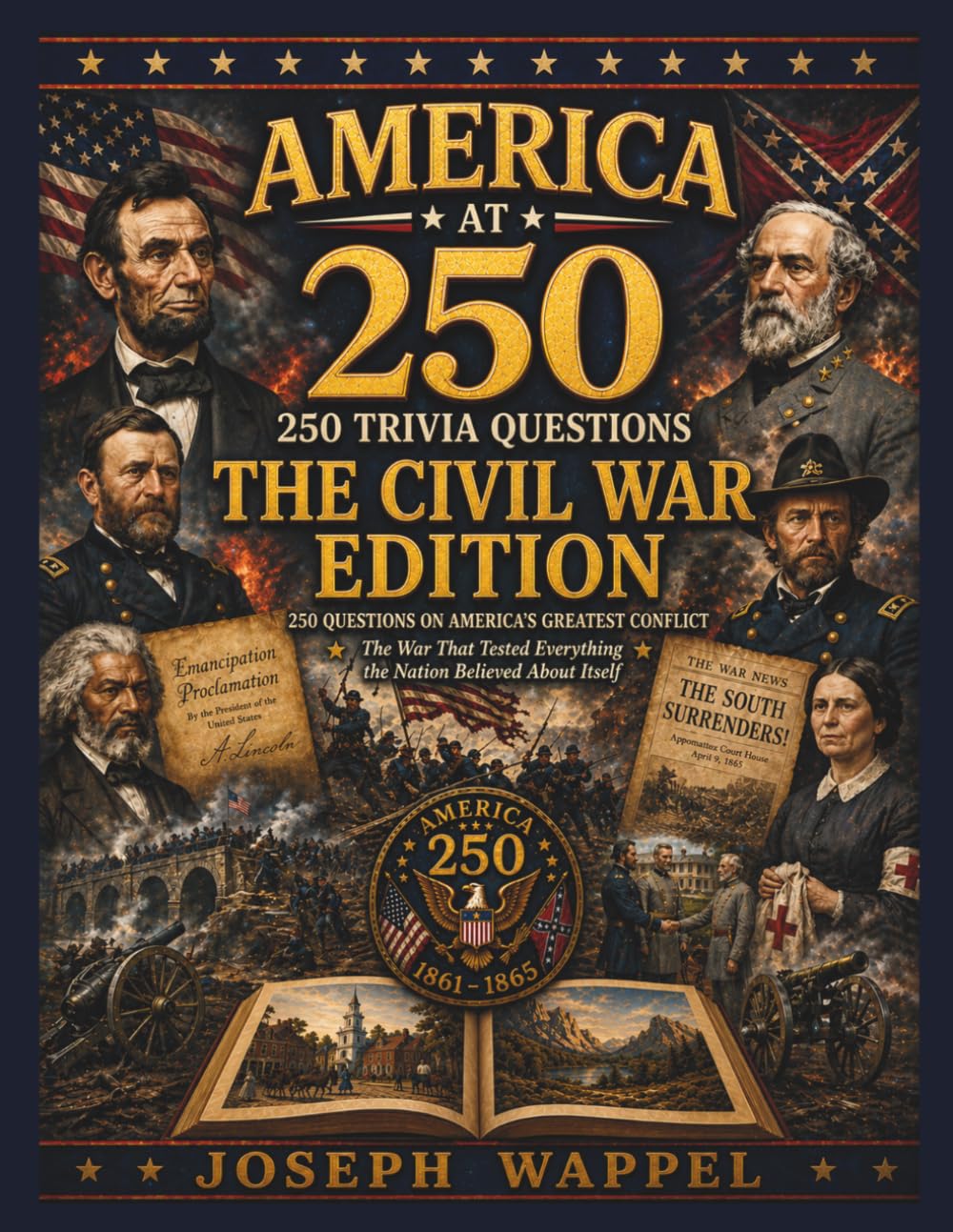 America at 250: 250 Trivia Questions The Civil War Edition (America at 250: 250 Trivia Questions Celebrating the USA)