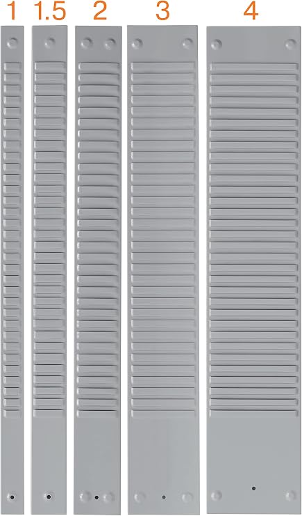 Nobo 1900397 T-Card Planning System, Size 1.5 40 Slots Groe 2