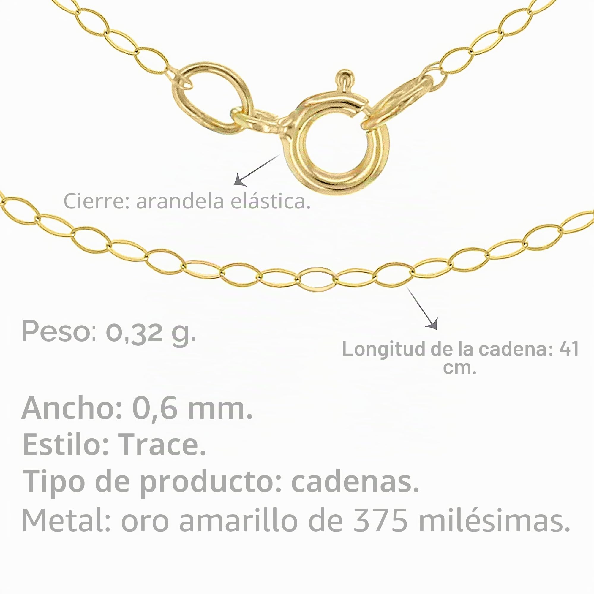 Carissima Gold Collar de mujer con oro 9 K (375)