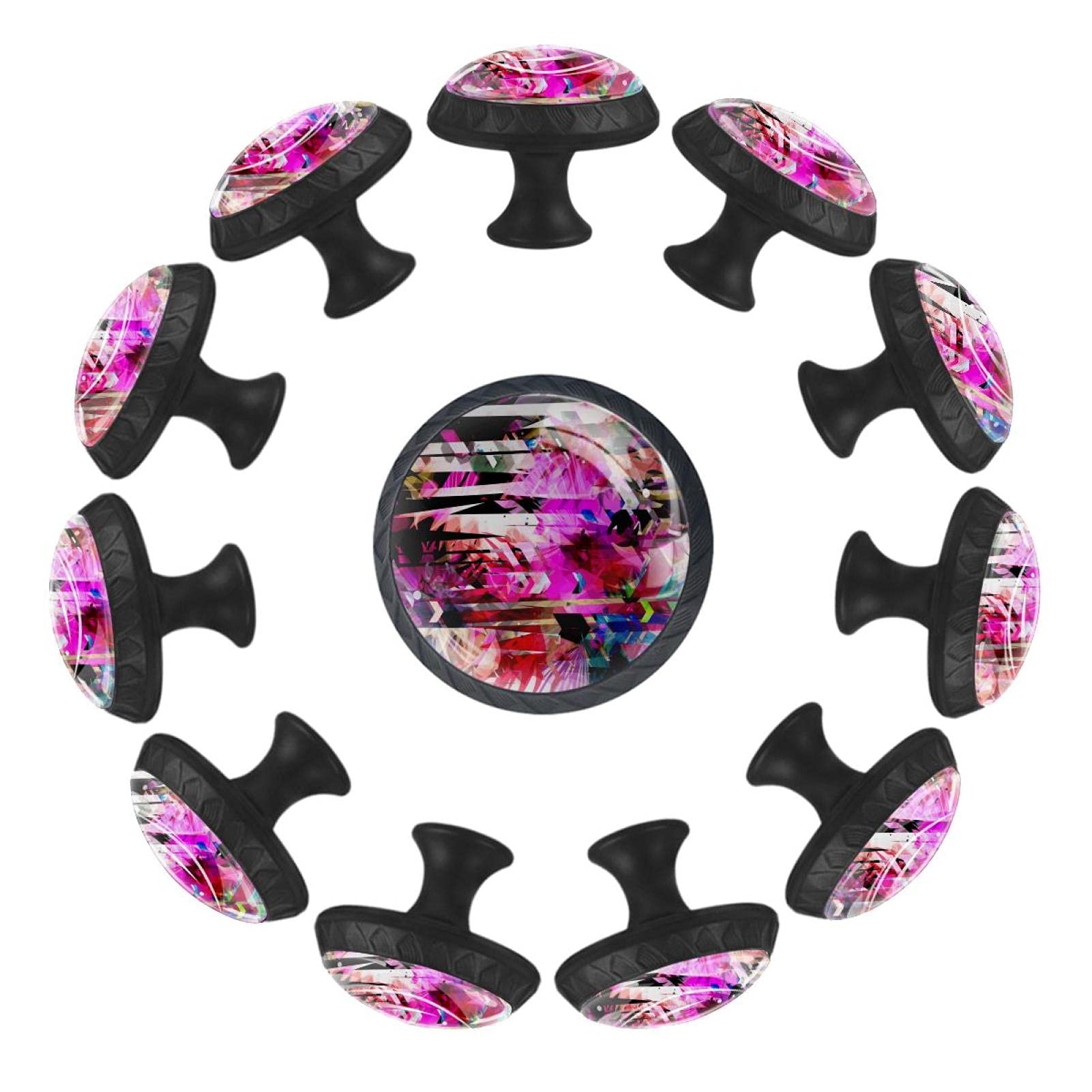 Boutons de tiroir ronds 35 mm finitions soignées pour mobilier de chambre