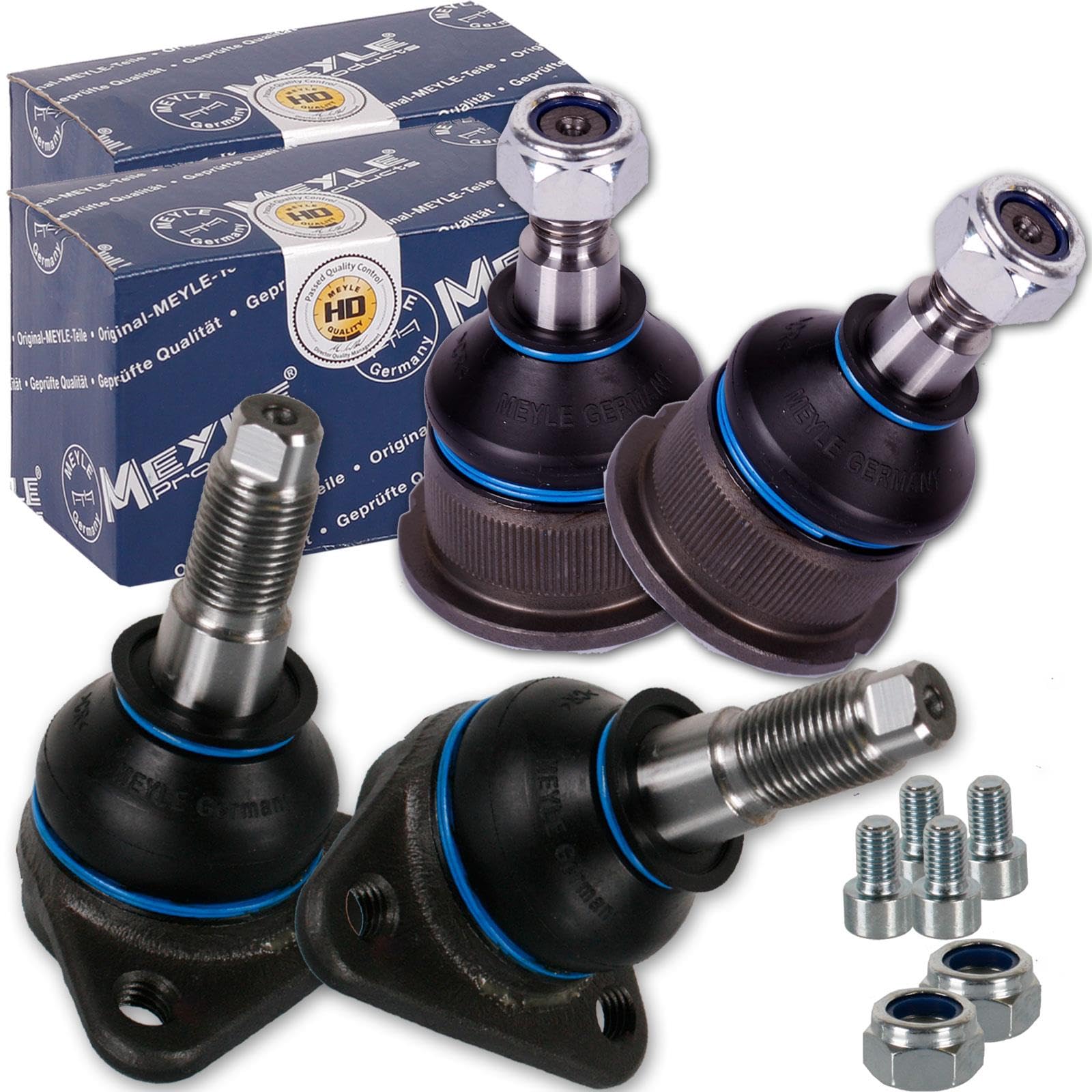BandelOne enthält 4x Meyle Hd Traggelenke vorne für oben+unten T3 Bus mit Zubehör+Verstärkt