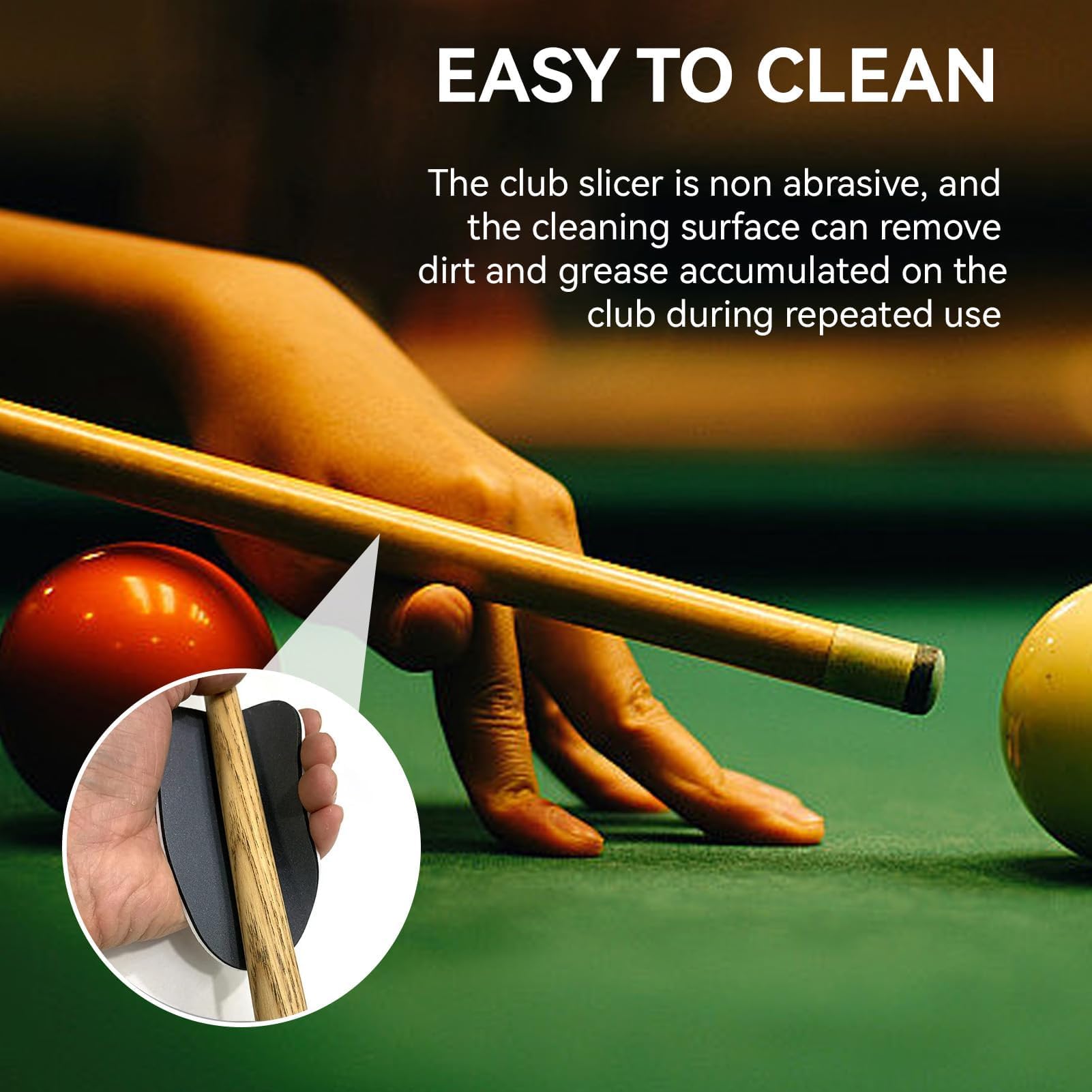 Billiard Cue Towel Pool Cue Shaft Cleaner Cloth Pool Cue Clean Towel - View #3
