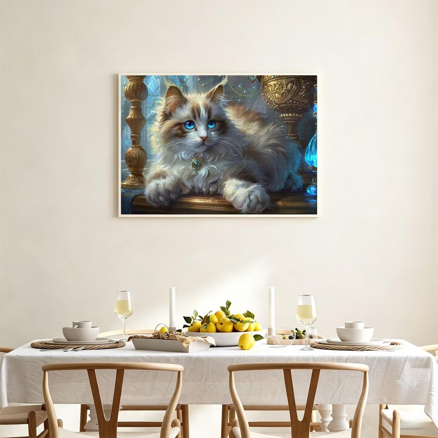 Puzzle dla dorosłych 4000, kot zwierzę, 141 x 87 cm, n-501