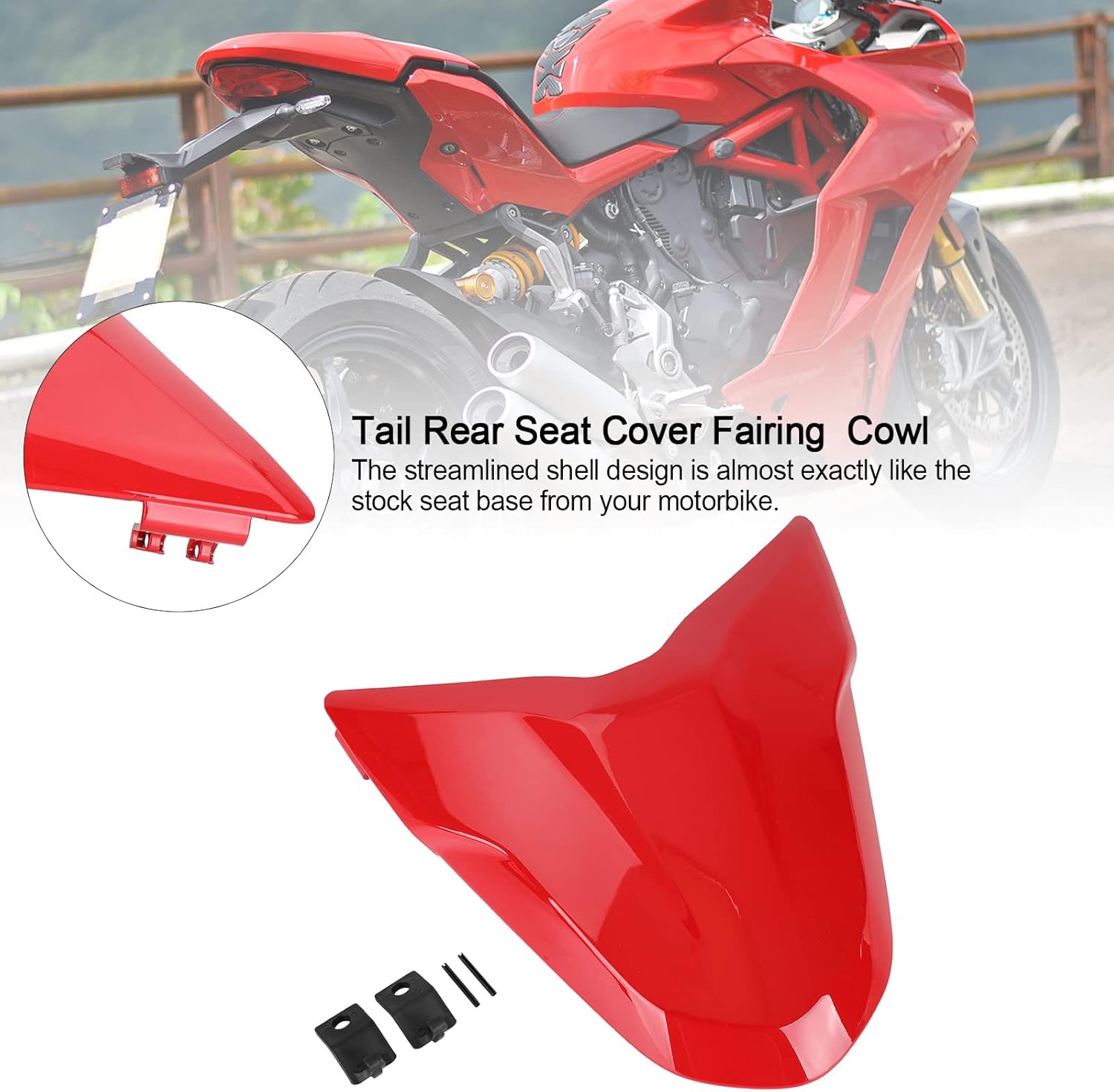 Tail Rear Seat Cover Fairing Cowl Fit For DUCATI Supersport 939 950 All Year