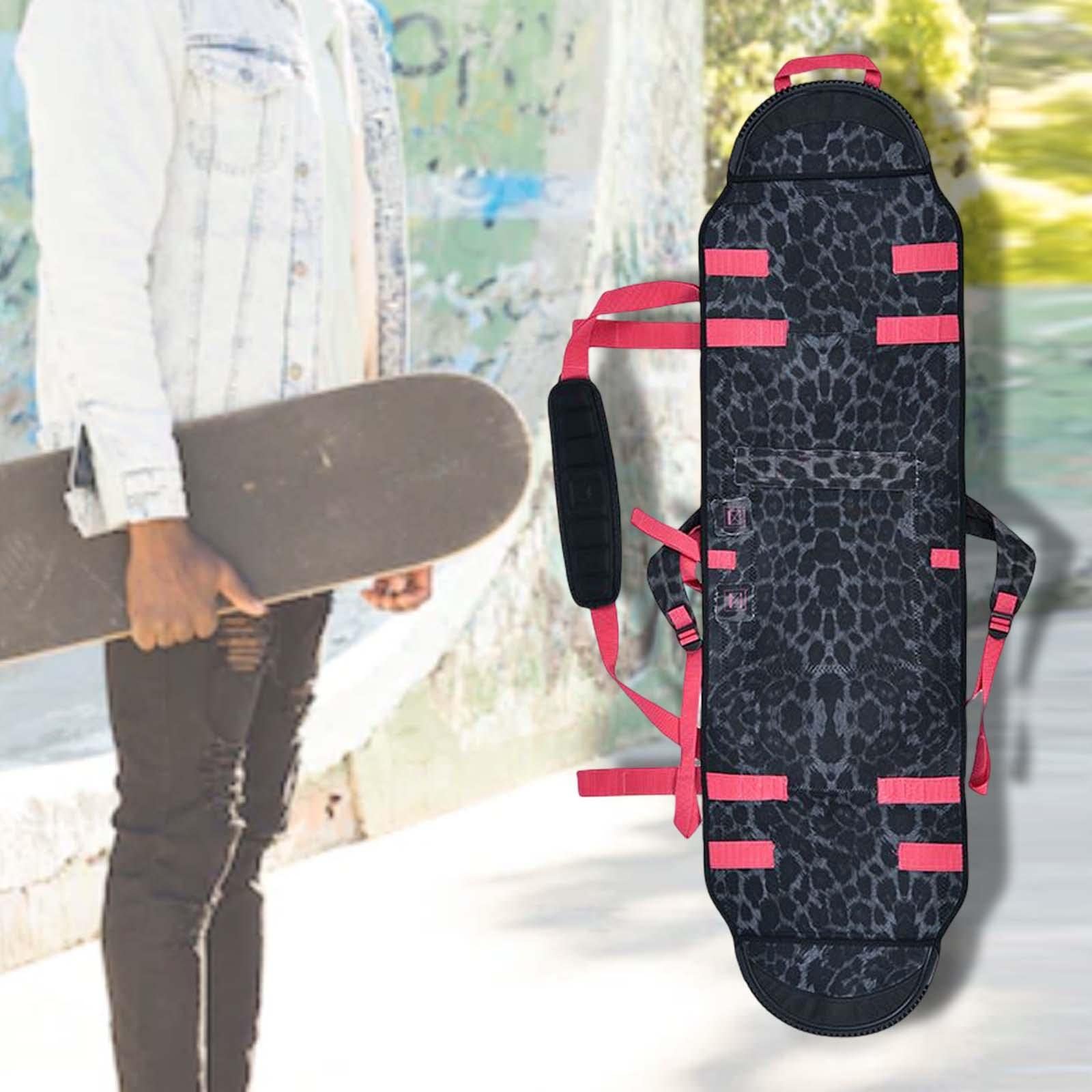 Housse Snowboard Protection Sac à Dos Bandoulière Accessoire en Néoprène Souple Antichoc Imperméable Adaptée Sport Plein Air, Rouge 155cm