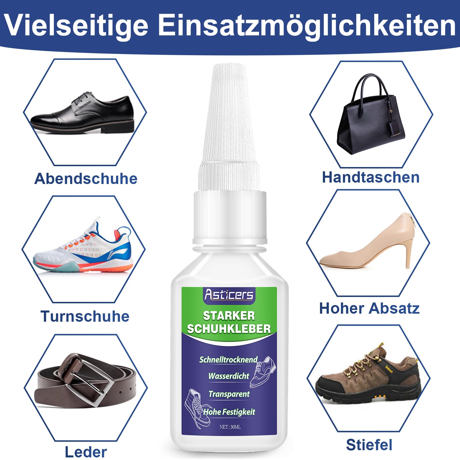 2 Stück RYSONS Schuhbindung-Kleber – Selbstklebe Produktbild-Vorschau 4
