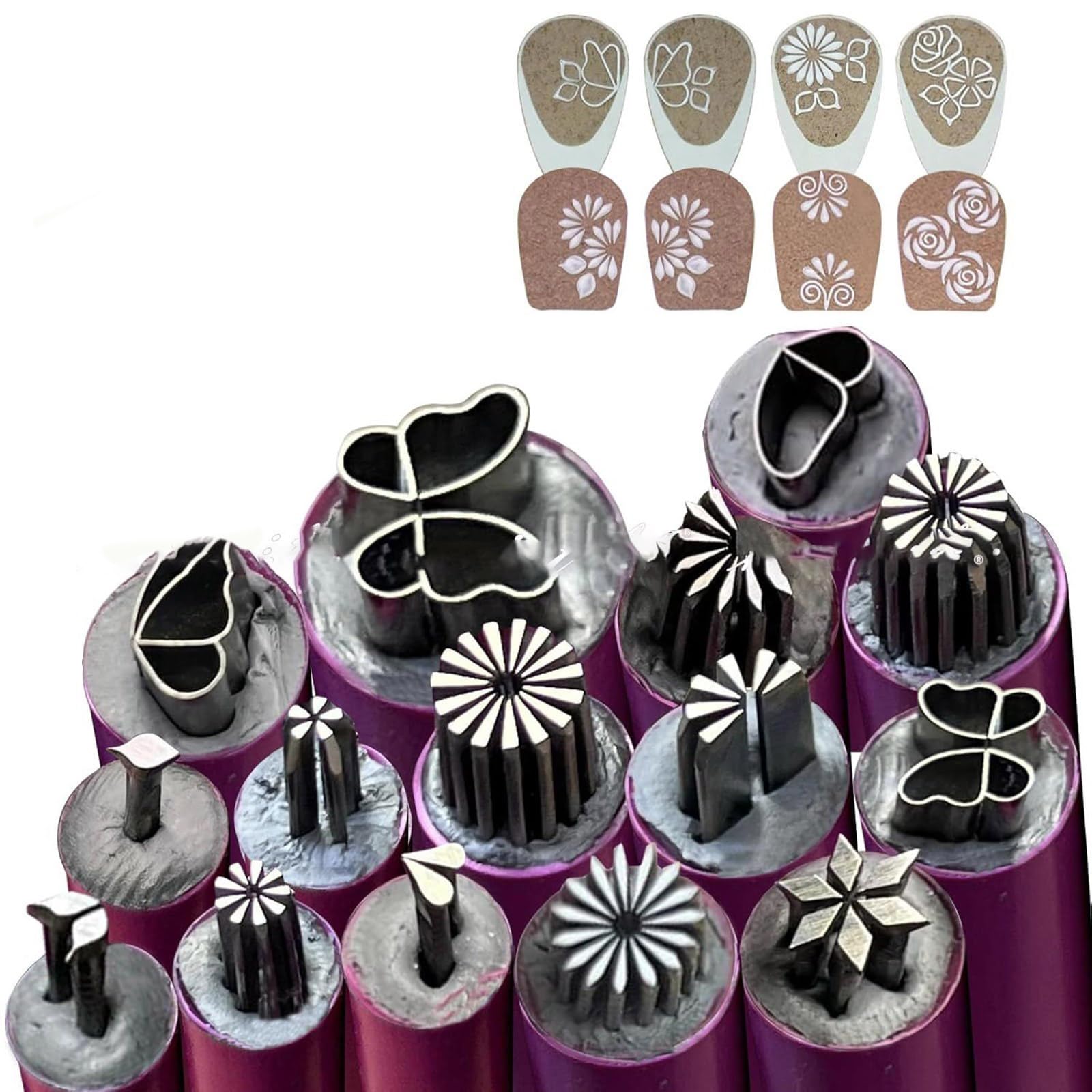 Unico Unghie Art Pen Set 30Pcs Moda Manicure Stampaggio Strumenti Per Unghie Professionali Stampaggio A Casa