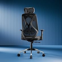 Vergo Transform Prime Mesh Office Chair | High Back | Lumbar Support | 2D Adjustable Armrests | Synchro Tilt Lock Recline Mechanism | Heavy Duty Metal Base | Ergonomic Chair for Work from Home (Black)