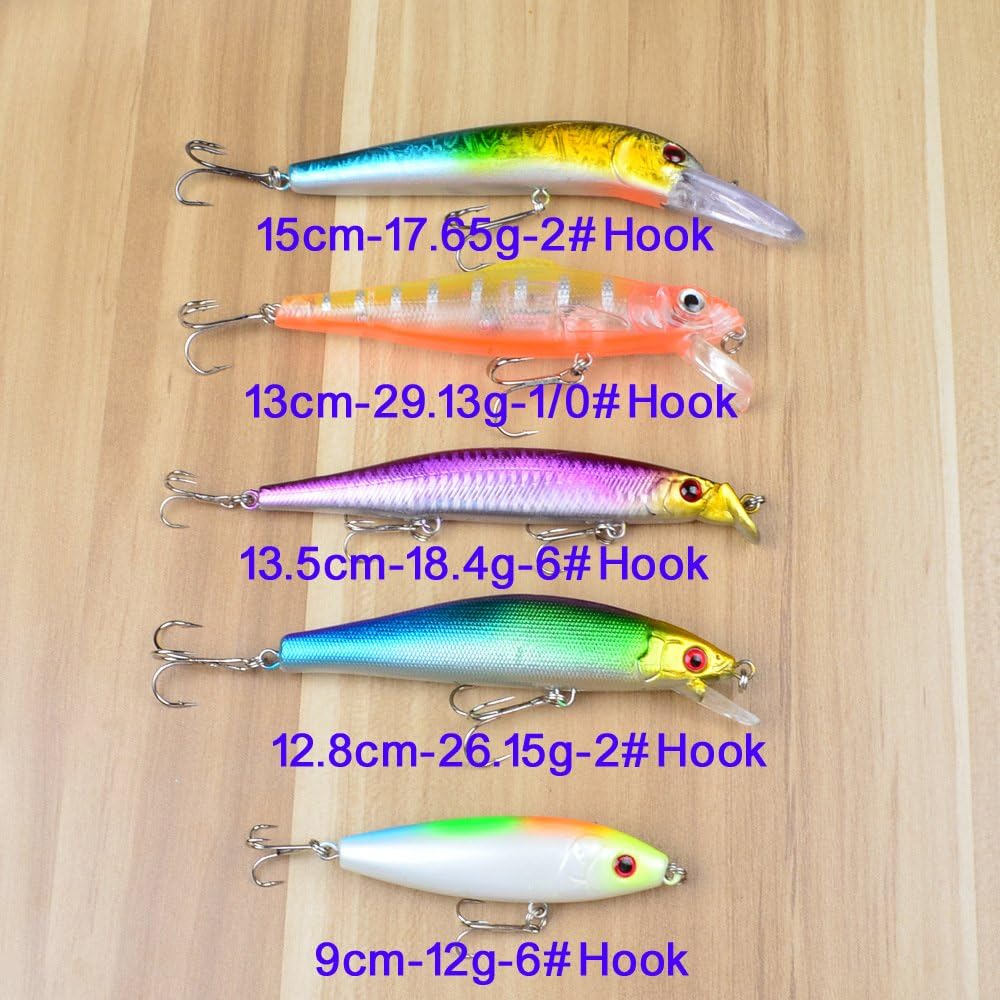 69pcs Bait Suit Large Double Box Various Bait Boxes Fishing Bait Bait for Bait and Bait for bass Bait Fishing Lures Kit Fishing Tackle Box
