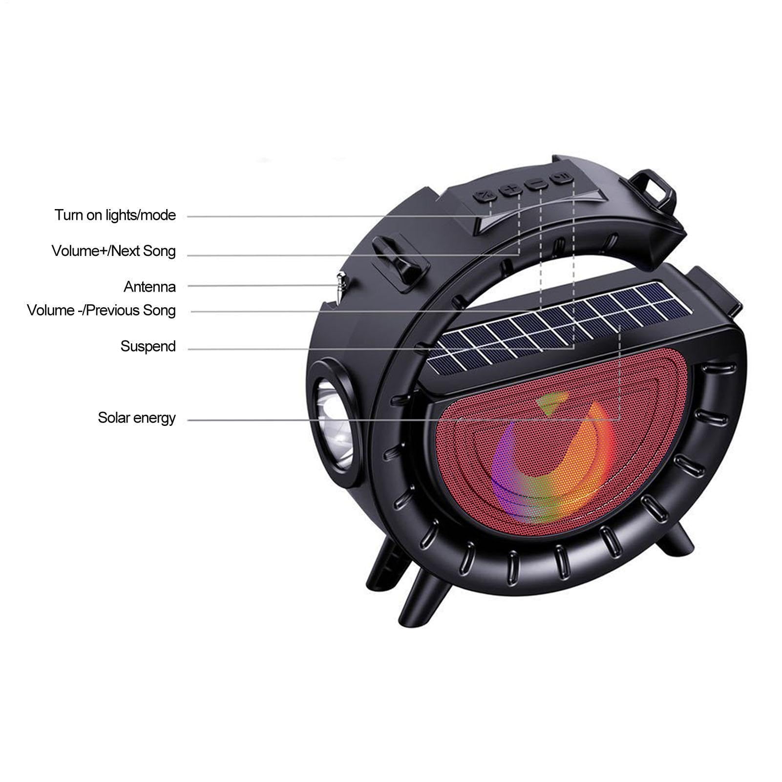 Enceinte portable avec couplage stéréo et basses puissantes