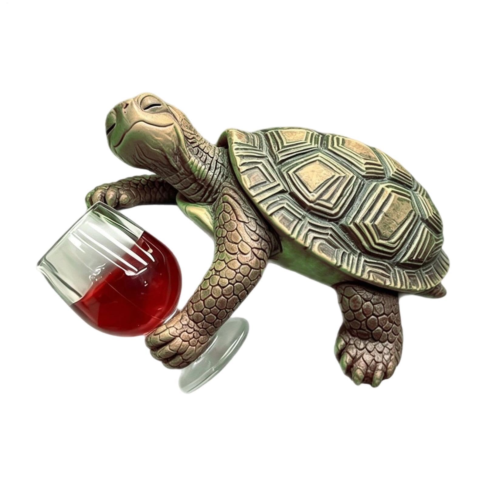 Figurine tortue en résine imperméable pour décoration extérieure