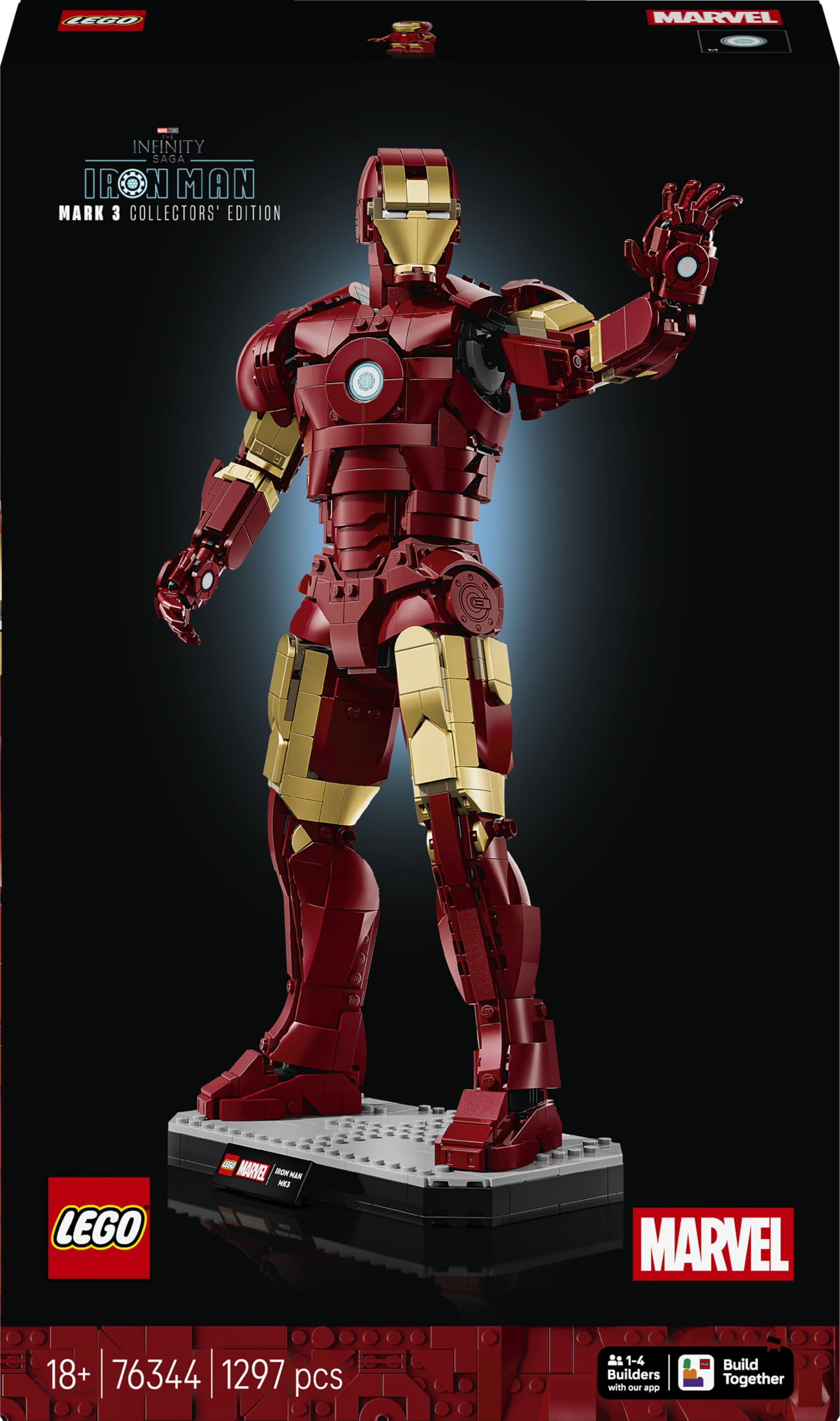 LEGO Marvel Iron Man Mark 3 Collectors' Edition 76344