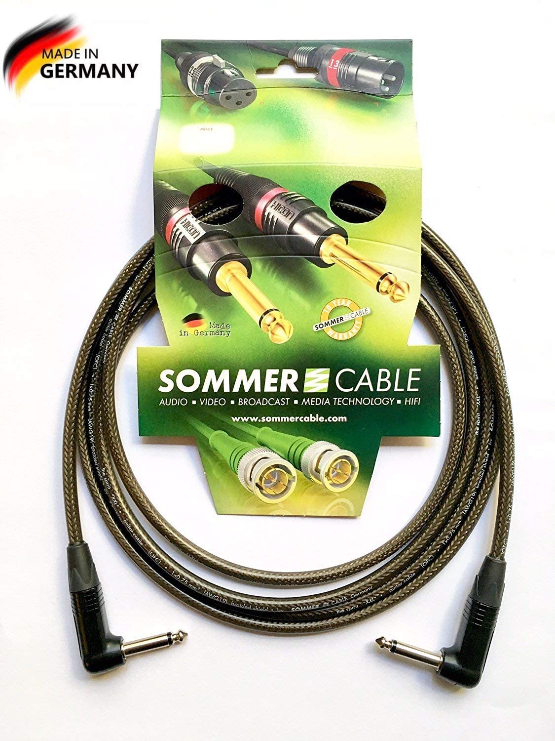 Sommer Cable Instrument Spirit XXL équipé Jack NP2RX-BAG / NP2RX-BAG Neutrik (6m)