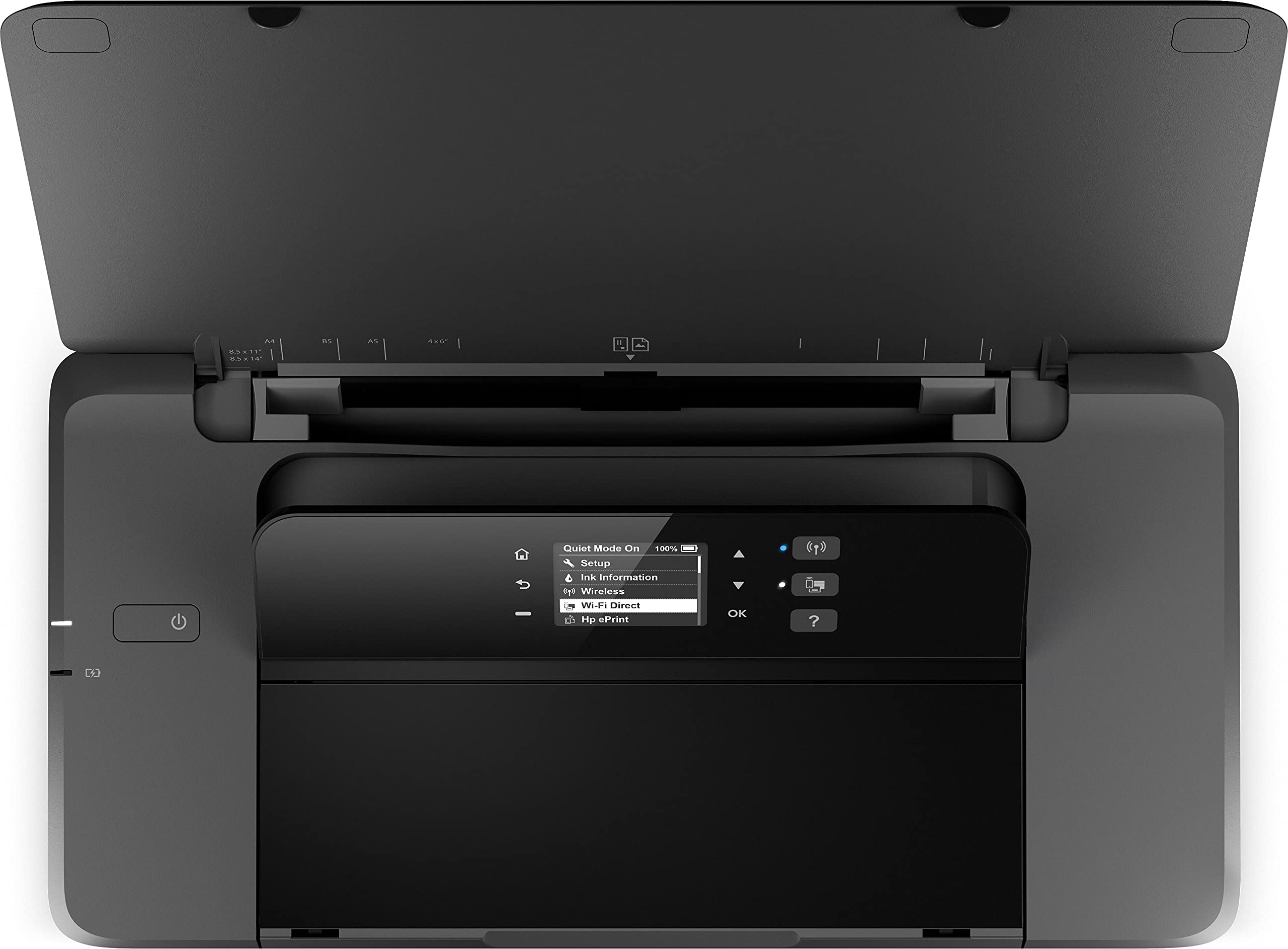 HP OfficeJet 200 Mobile - Impresora Portátil Tinta, USB 2.0, Wi-Fi Direct, Smart App, Negro