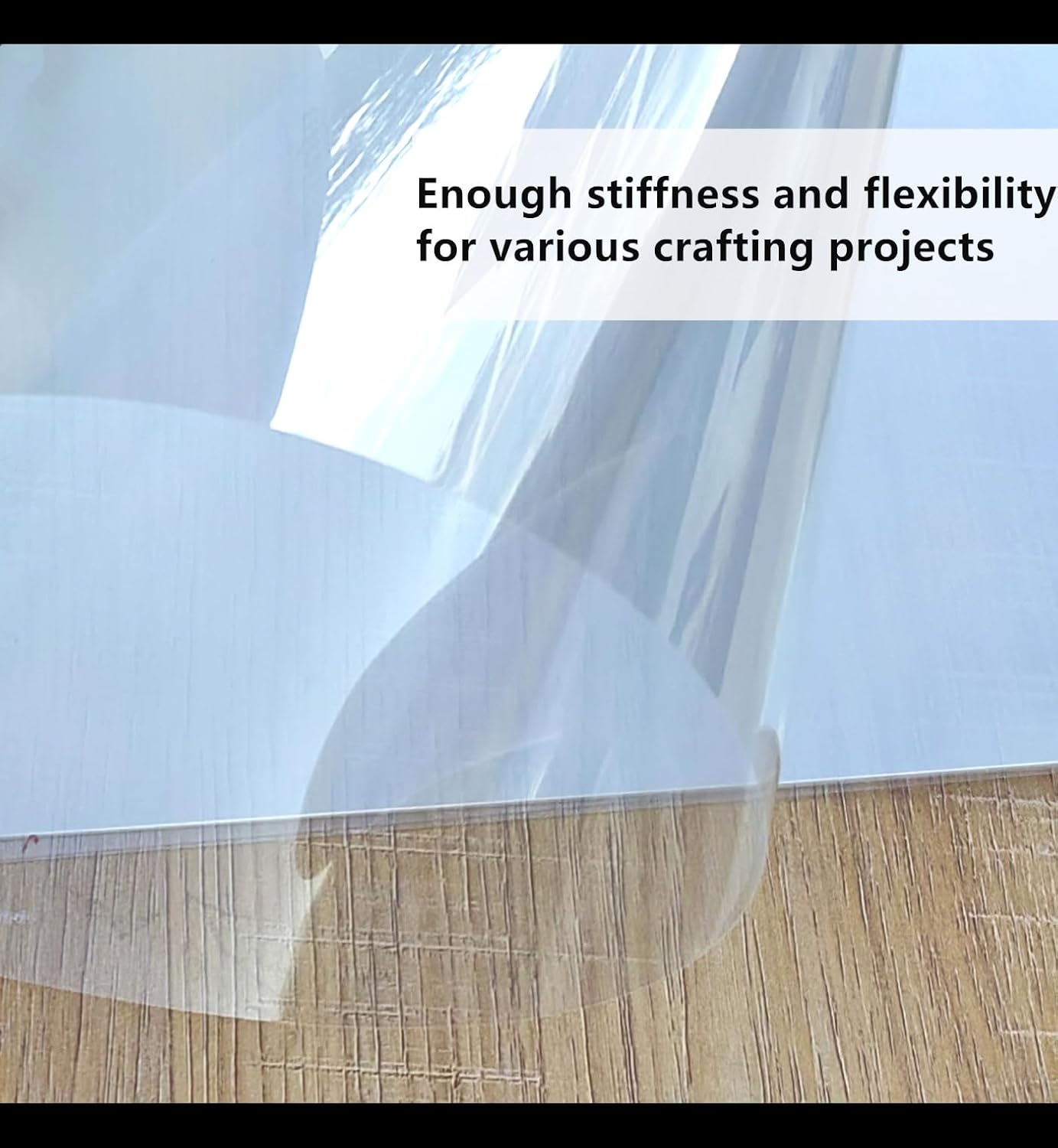 Clear Blank Stencil Sheet for Cutting. 10 Pack 12" x 24" 6mil/0.15mm Thick .Gift, Acetate Template Material,Craft Plastic Sheets (6 mil,10 Pack) thumbnail