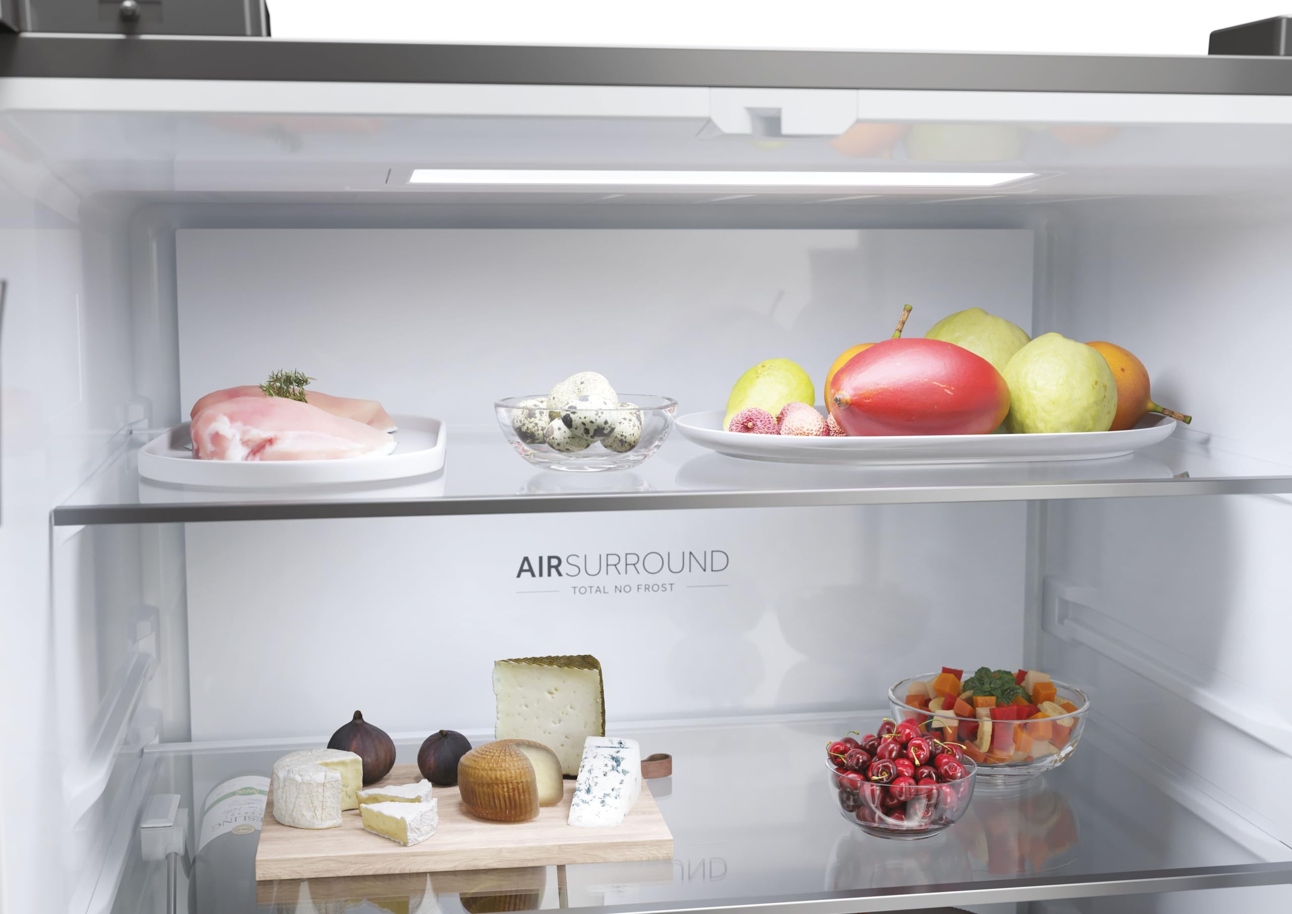 Haier CUBE 83 SERIE 5 HCW58F18EHMP Frigorifero Frigorifero/Total No Frost/Smart Hon-App/Dispenser Acqua & Macchina per cubetti di ghiaccio/ABT Pro/HumidityZone/MySwitchZone/Acciaio inossidabile