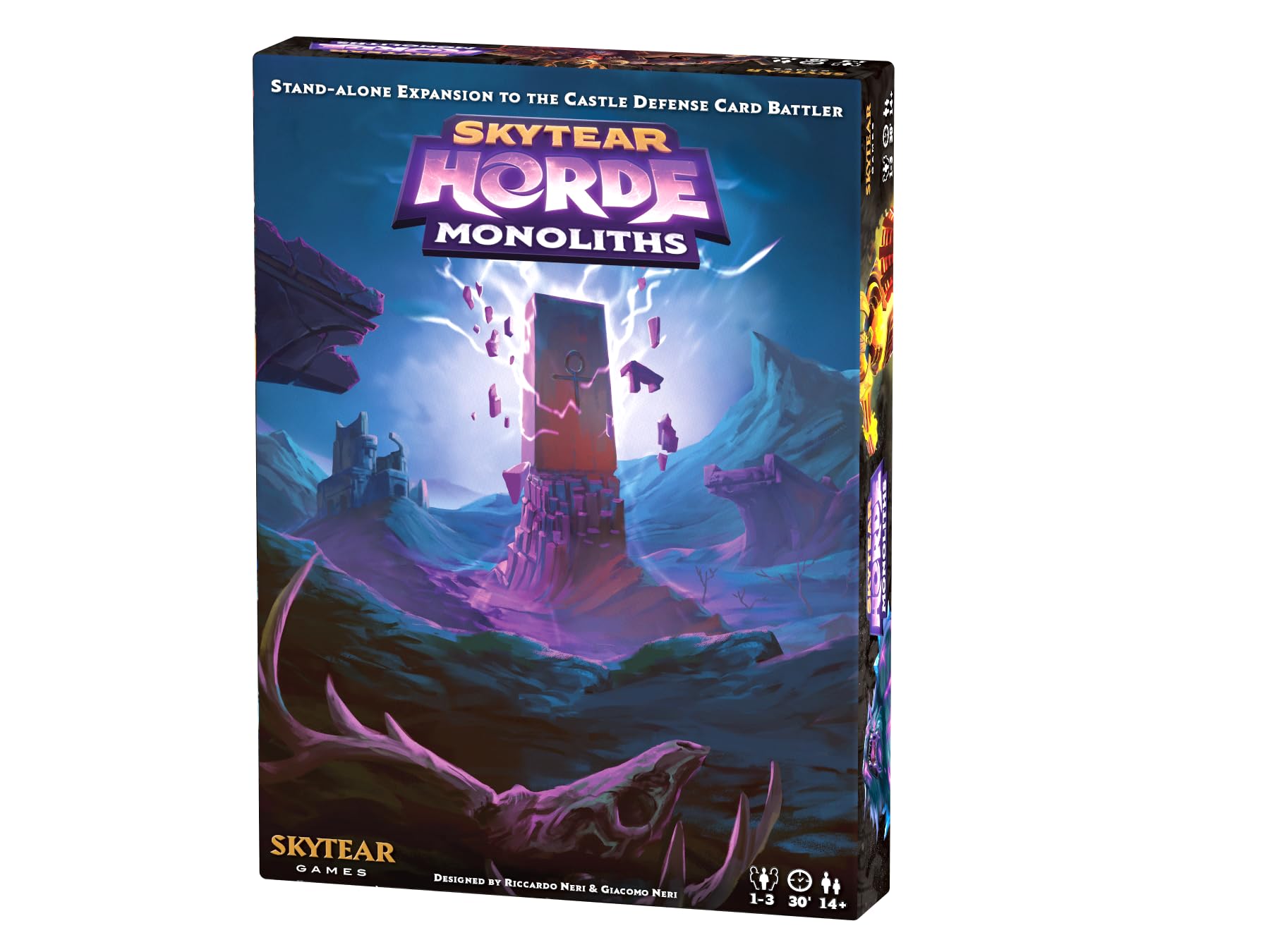 Skytear Horde: Monoliths - Quick Solo and Cooperative Strategy Tower Defense Card Game Inspired by TCG's