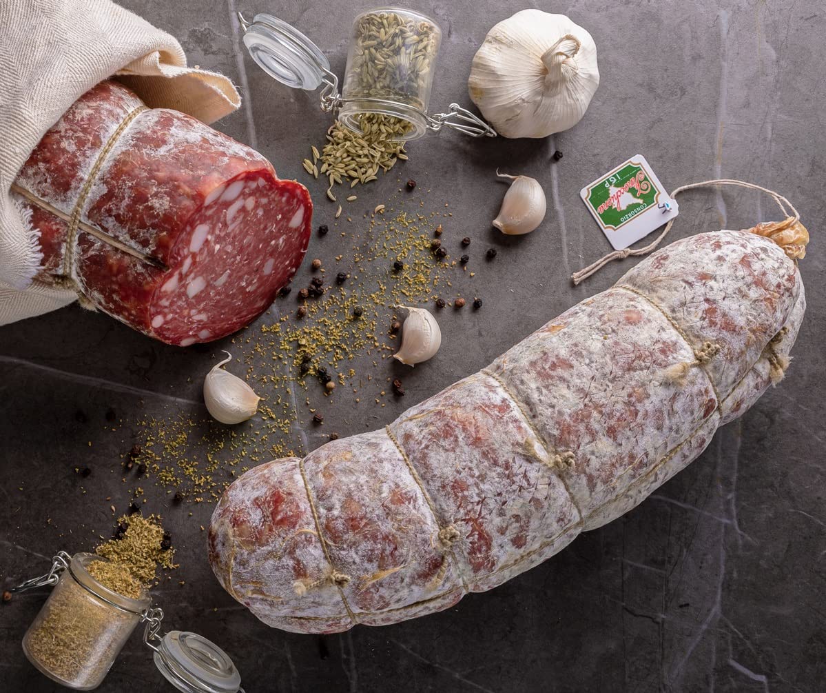 Finocchiona IGP Toscana Salami di finocchio Monte San Savino 500 gr