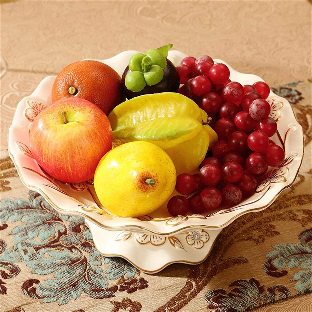 全商品オープニング価格！ Gadjet 店XYSQWZ European Fruit Plate High Decorative
