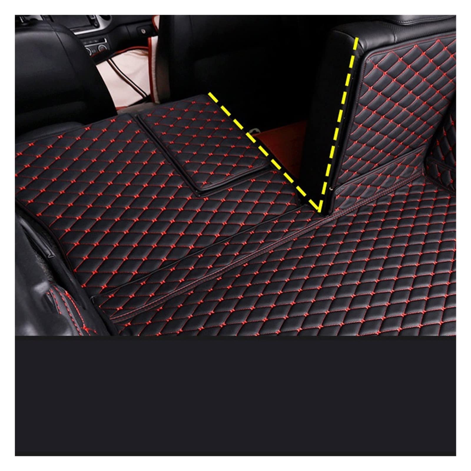 Funda Maletero Protector para Kadjar para Fluence para Koleos para Captur Antideslizante antiarañazos Resistente al Desgaste Duradero de Moda Estera del Maletero(B)