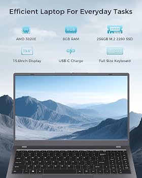 Amazon.co.jp: TRHRO ノートパソコン 15.6インチ、AMD 3020e (最大2.6