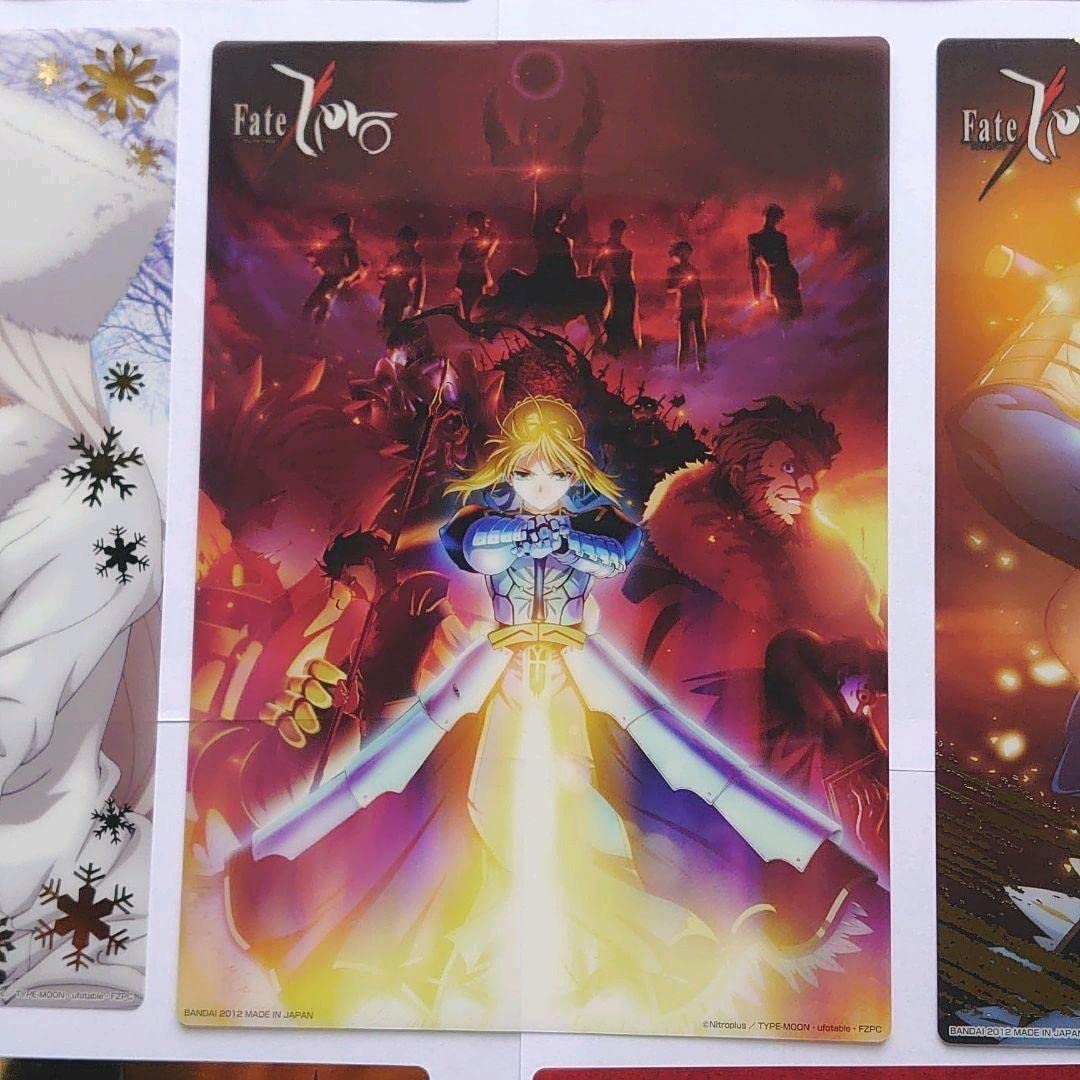 Fate クリアプレート アクリルプレート 皿 Amazon.co.jp: Fate／Zero クリアプレートコレクション 9枚