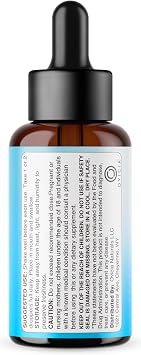 Glucozen Drops - Official Gluco Zen Oral Liquid Drops Advanced Premium Formula Maximum Strength, All Natural Ingredients Vitamins for Overall Health & Wellness, 1 Bottle for 1 Month