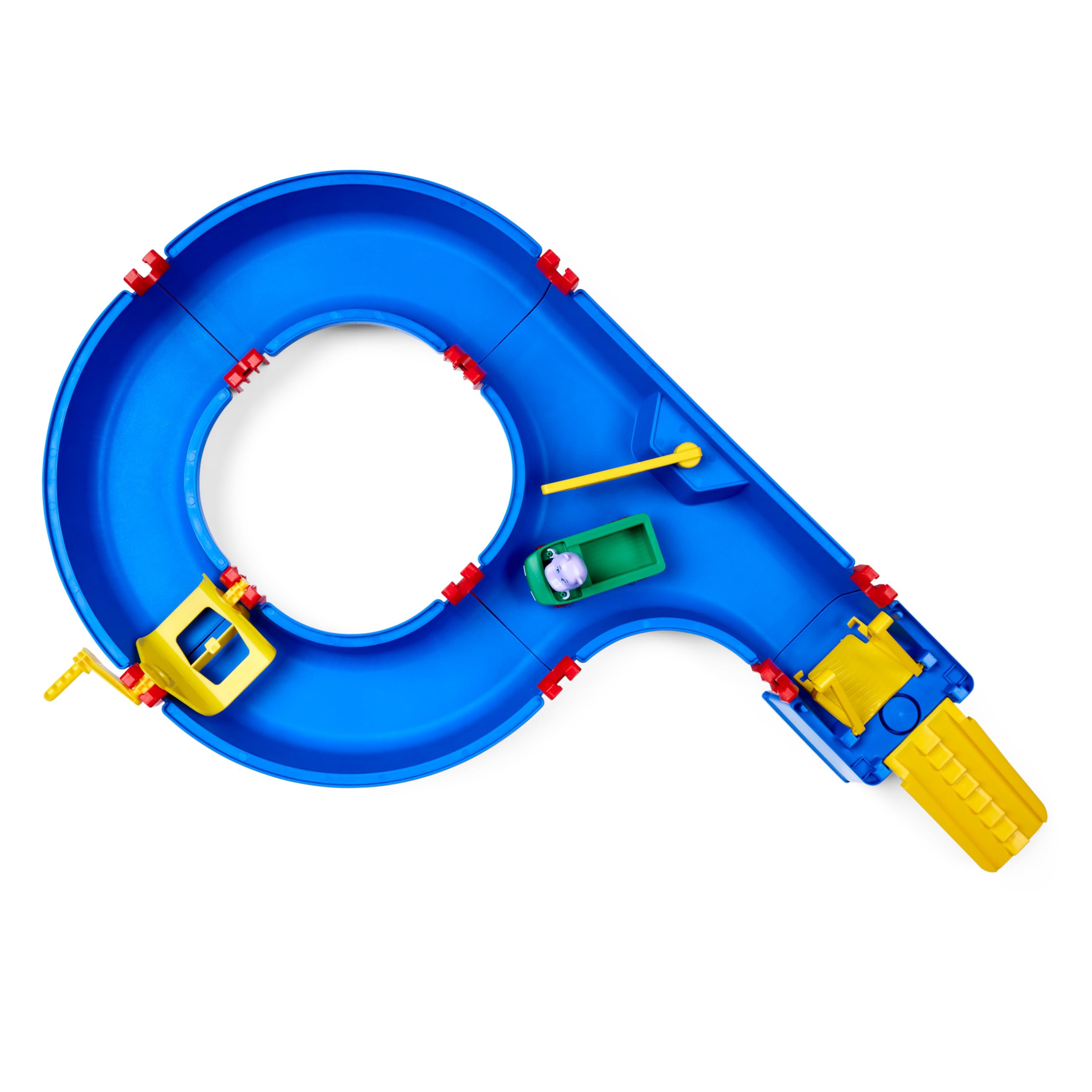 Aquaplay - Set Amphie - Circuit d'eau - Jeu Plein Air Enfant - 1 Véhicule + 1 Figurine - 8700001504