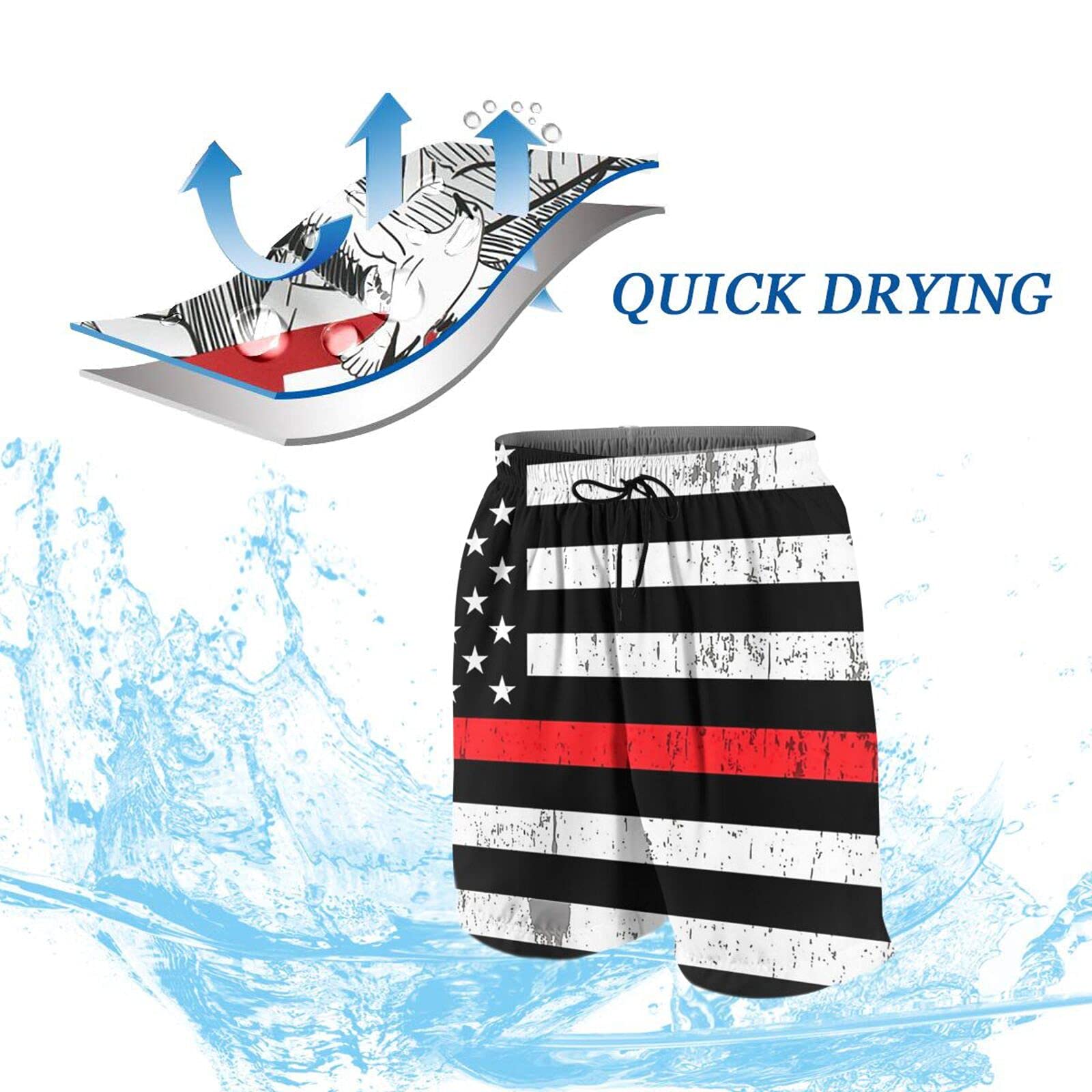 Quiksilver mens Everyday Heather Volley 17 Volley Swim Trunk Bathing Suit Board Shorts, Airy Blue Heather, Large US