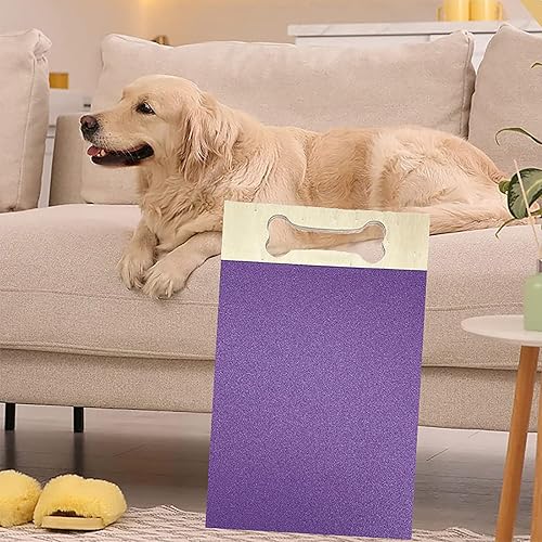 Miniatura 4 de Tabla para rascar uñas de perro, lima de doble cara para patas de perros, almohadilla de arena de dos caras, 15.7 x 8.8 pulgadas, divertido cuidado