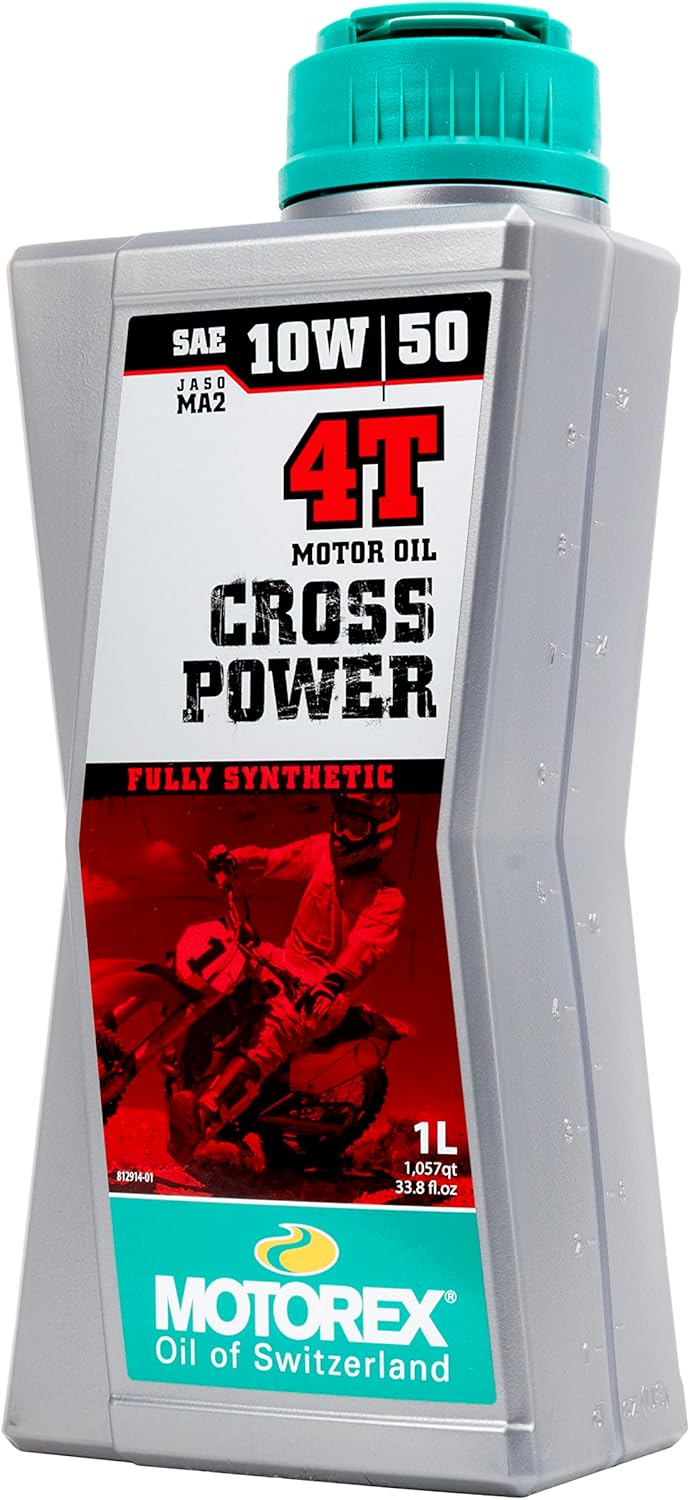 1 Liter Motorex Cross Power 4T 10W50 Full Synthetic Oil