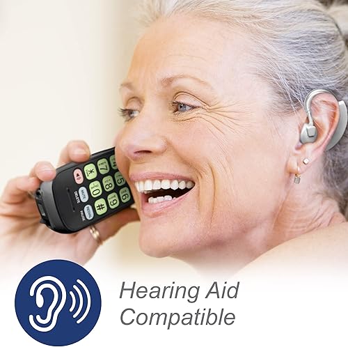 Miniatura 6 de VTech Teléfono inalámbrico con DECT 6.0, altavoz dúplex completo, pantalla iluminada, teclado retroiluminado, identificación de llamadallamada en