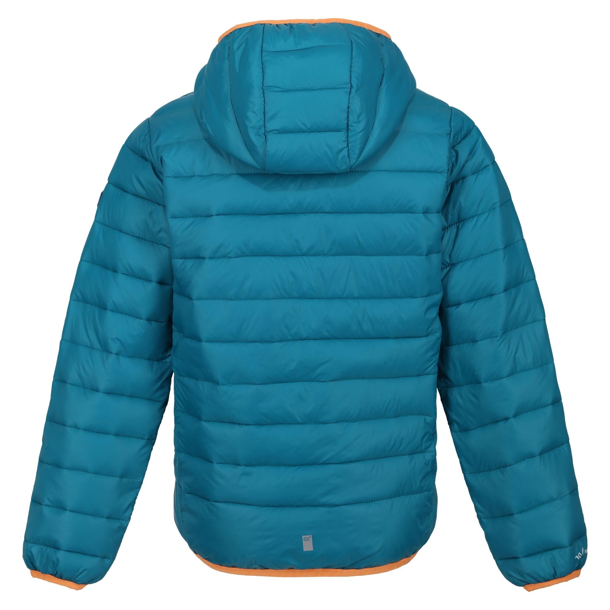 Regatta Dziecięcy Hooded Marizion z przegrodami kurtka woda odpychający ocieplany Winter płaszcz