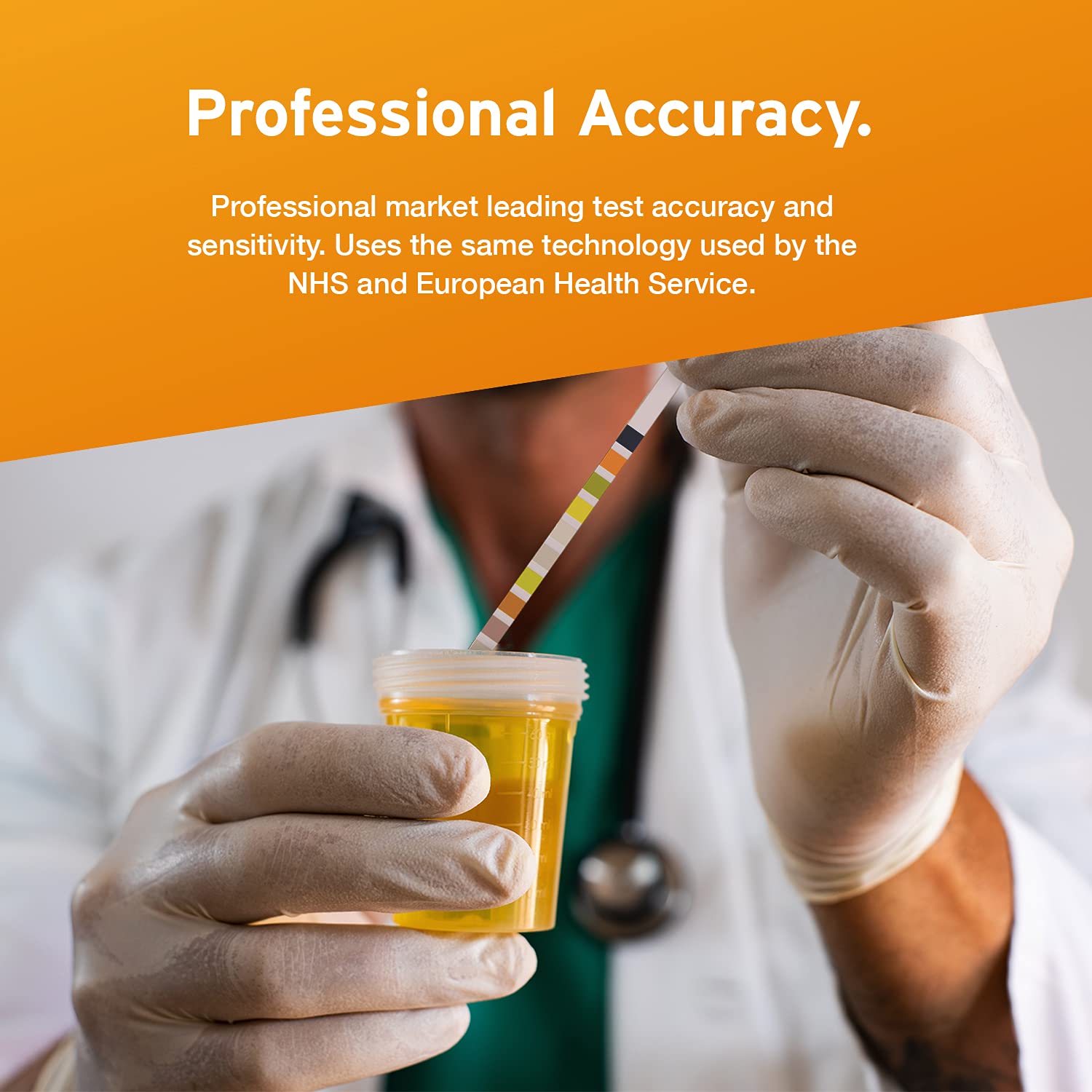 100 x Aidteq 11in1 Urinalysis Test Strips 11 Parameter Urine Test