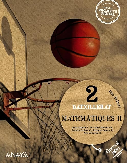 Portada de Matemàtiques II 2º Bachillerato Illes Balears Operació Món