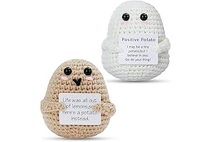 2 Pcs Cute Funny Positive Potato with Butt, Emotional Support Positive Encouragement...