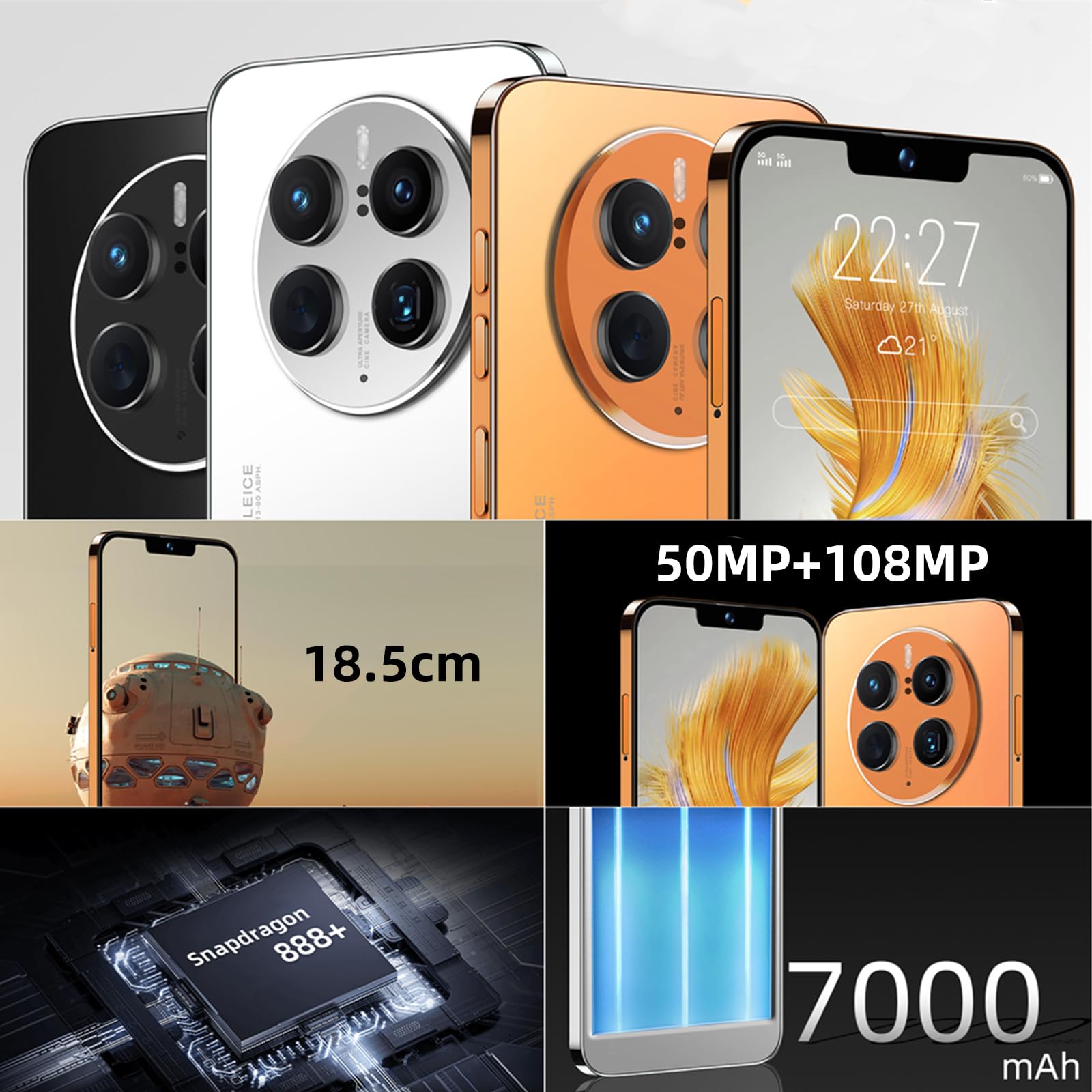 スマートフォン本体 Fujo Amazon | 【5G】OUKITEL WP100 SIMフリー スマホ 本体 36GB +