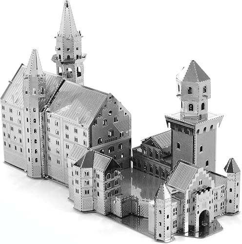Miniatura 2 de Fascinations Metal Earth Neuschwanstein Castle 3D Kit de modelo de metal